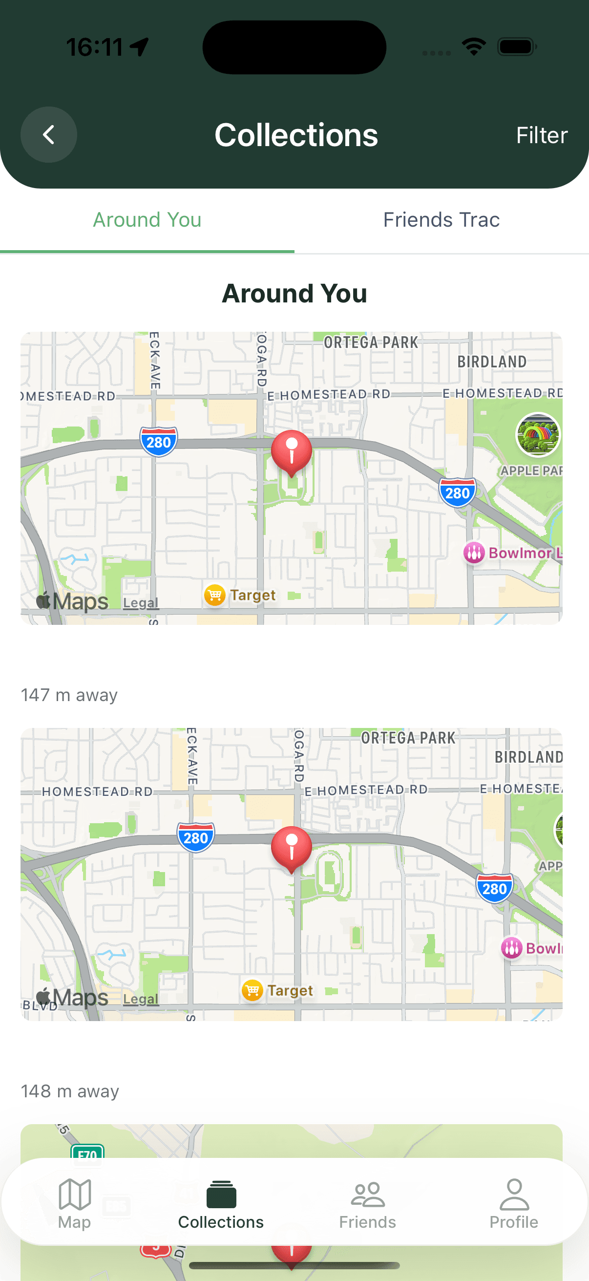 Collections around you