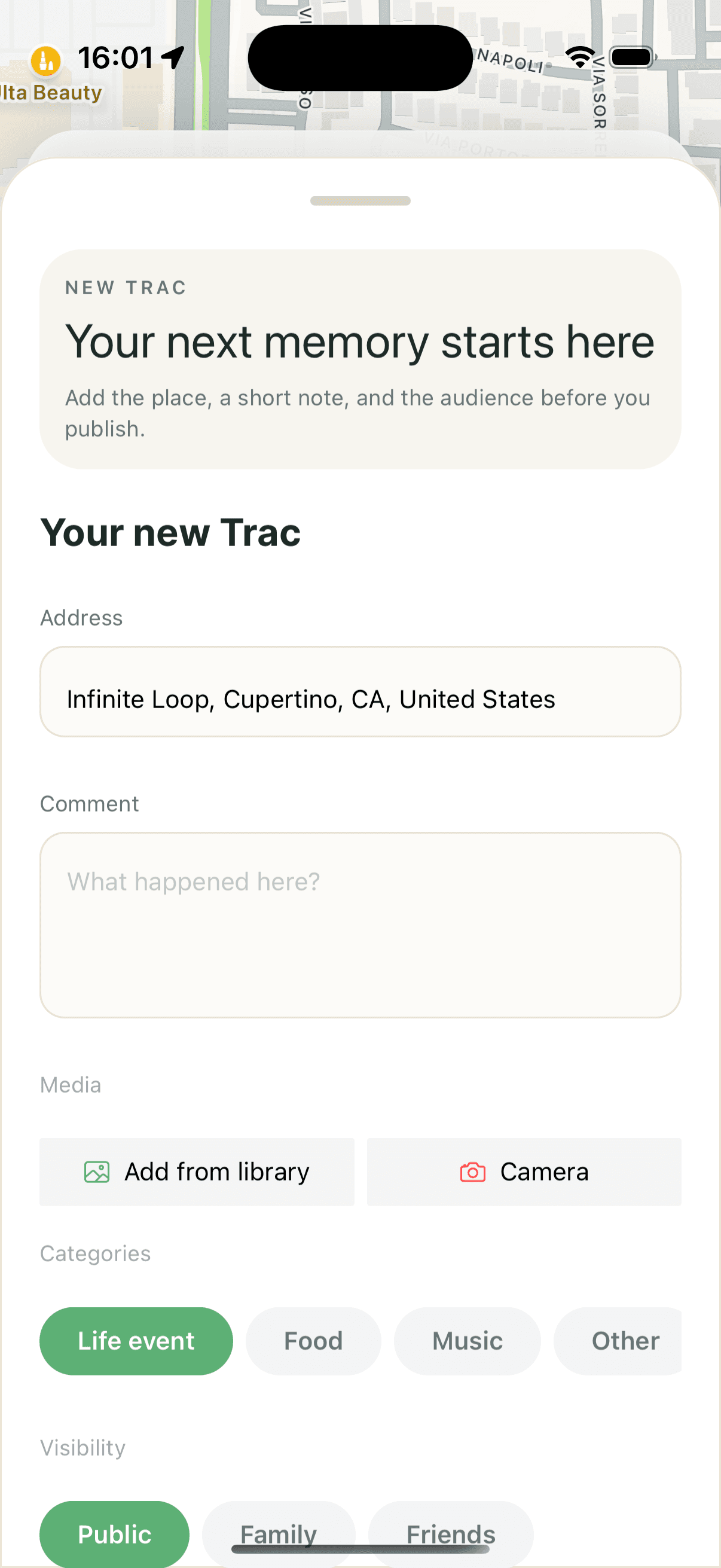 Creating a new Trac